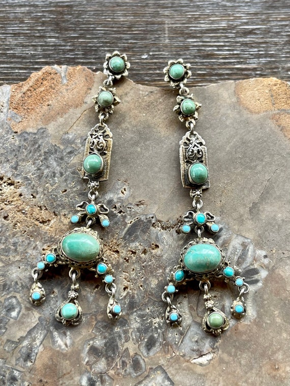 Stunning Persian Turquoise Silver Austro Hungarian