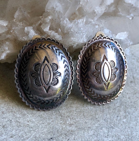 Beautiful Vintage Native American Hand tooled Ste… - image 3