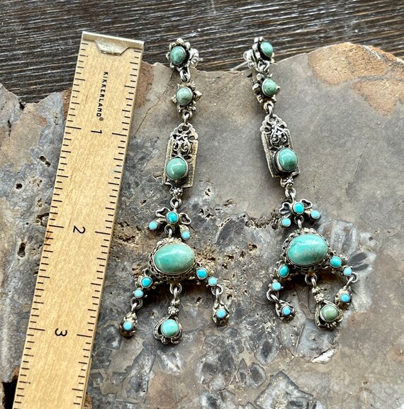 Stunning Persian Turquoise Silver Austro Hungaria… - image 5