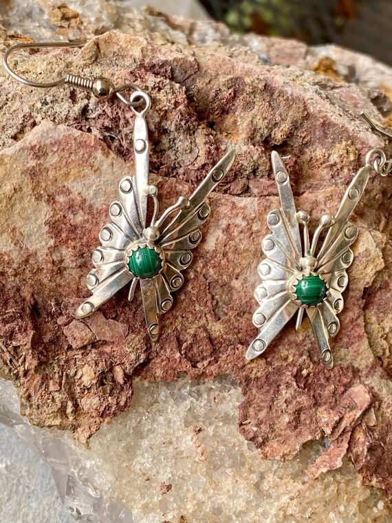 Beautiful Native American Sterling Silver Butterf… - image 6