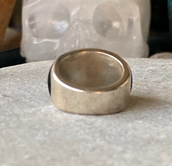 Beautiful Native American Chunky Solid Sterling S… - image 7