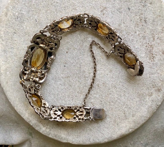 Beautiful Art Nouveau Austro Hungarian Citrine St… - image 8