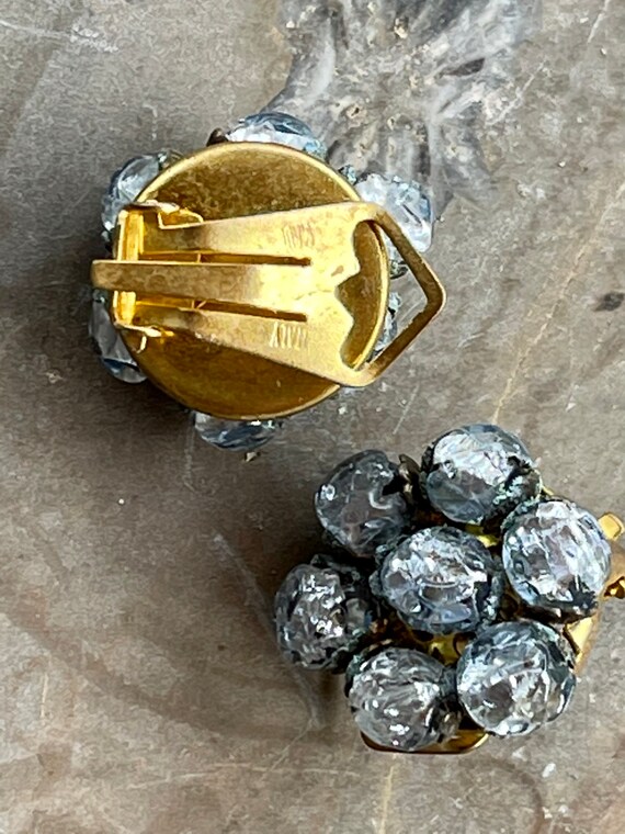 Beautiful Italian Periwinkle Blue Foil Art Glass … - image 6