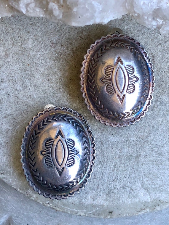 Beautiful Vintage Native American Hand tooled Ste… - image 1