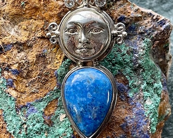 YVES SAINT LAURENT 1980 Sun Face Brooch - Etsy UK