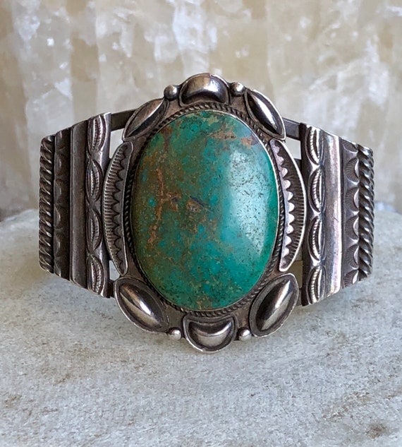 Very Intricate Matrix Vintage Native American Navajo Sterling Silver Leaf Ring Old Very Intricate Matrix Vintage Native American Navajo Sterling Silver Leaf Ring Old