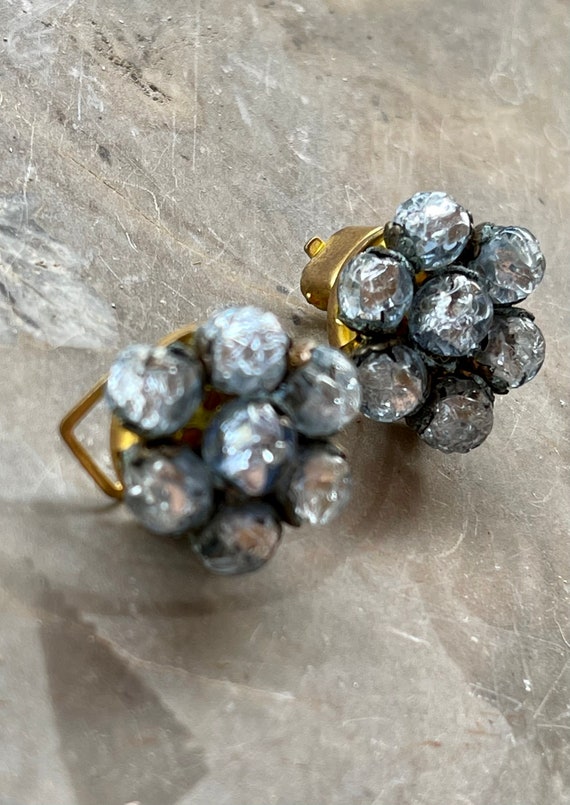 Beautiful Italian Periwinkle Blue Foil Art Glass … - image 3