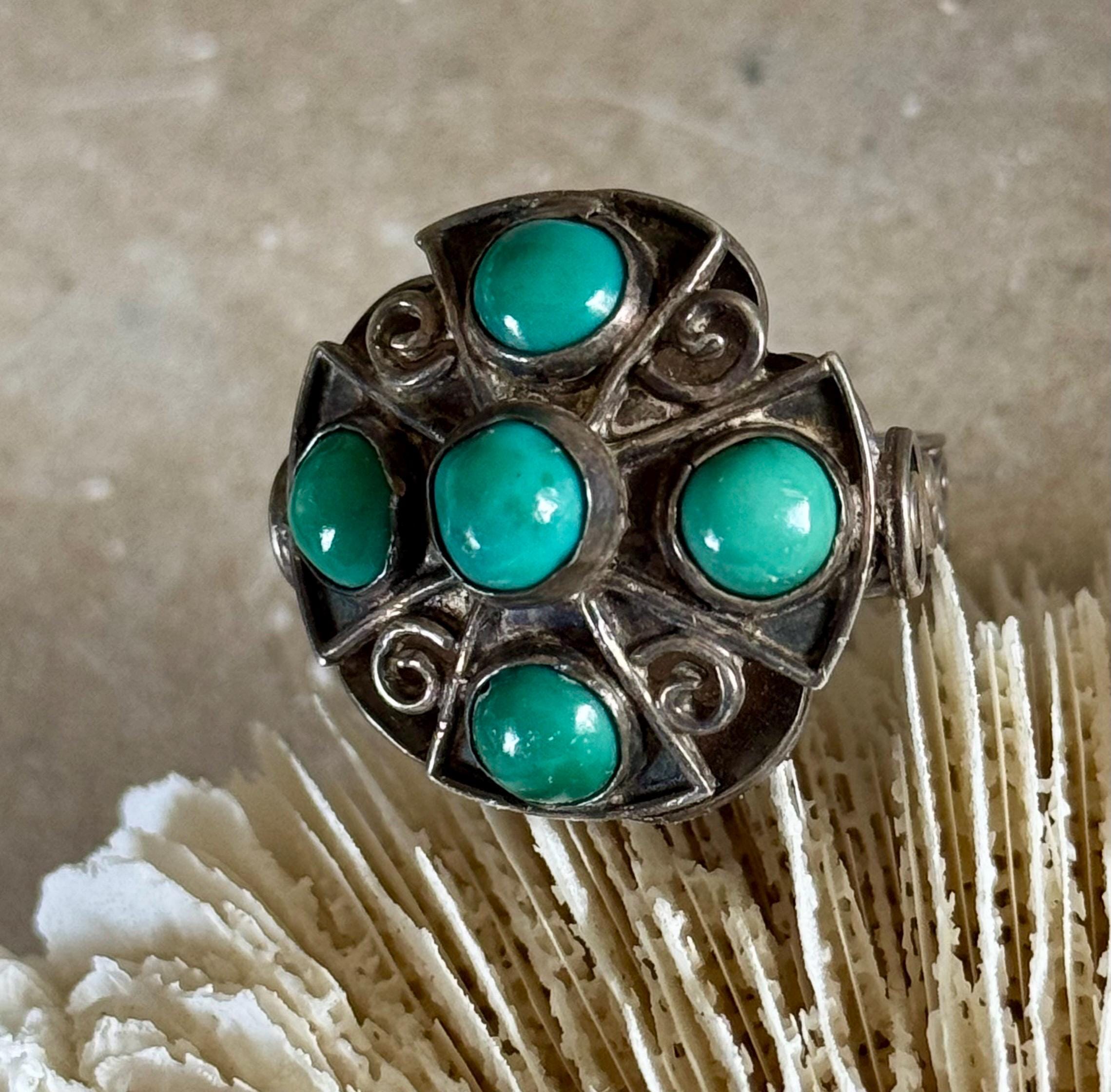 Beautiful Mid Century MATILDE POULAT MATL Mexican Green Onyx