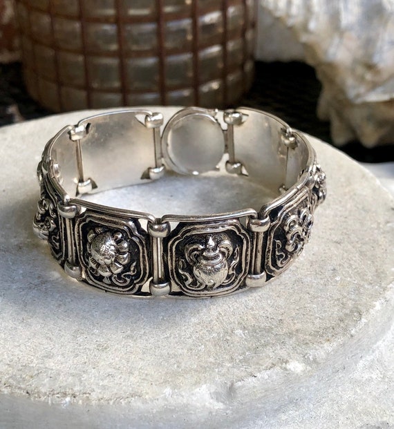 REDSUN Bracciale San Michele Arcangelo In Argento 925 Con Turchese - Catena Regolabile 17+2 Cm