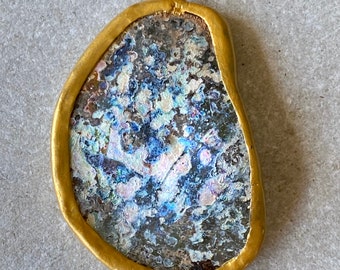 古代ローマのアートガラスヴィンテージペンダント - Etsy 日本