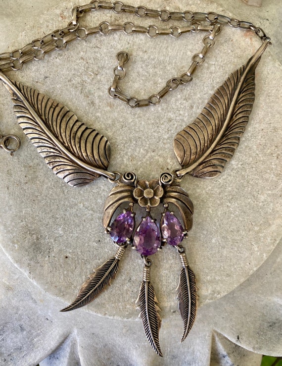 Native american on sale amethyst jewelry