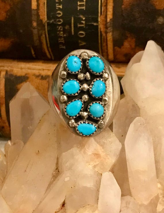 Beautiful Native American Sterling Silver RARE Sle