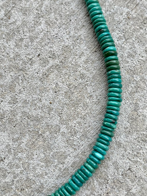 Beautiful Tribal Tibetan Silver Green  Turquoise … - image 8