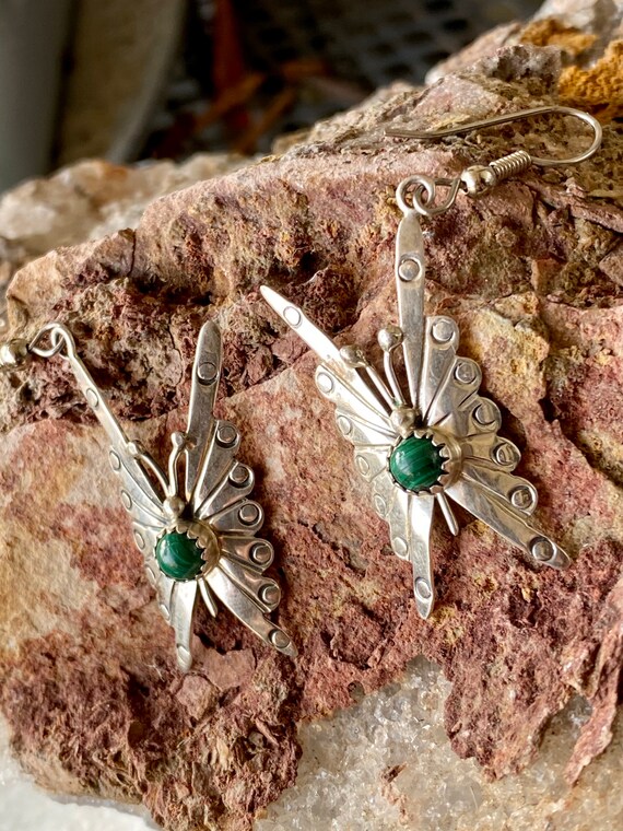 Beautiful Native American Sterling Silver Butterf… - image 5