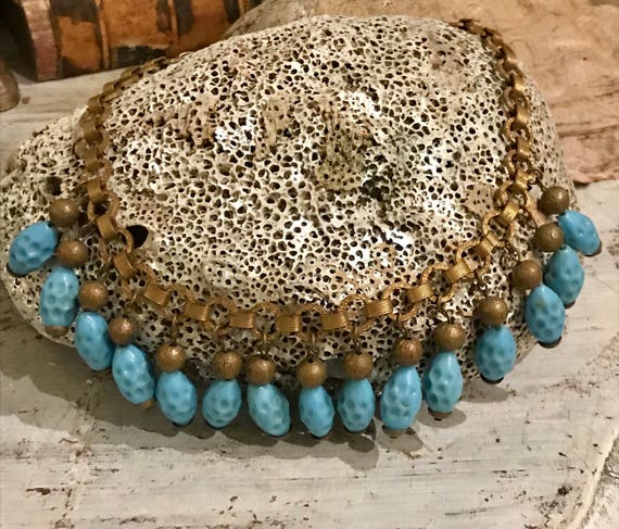 Beautiful Art Nouveau Art Deco Ornate Brass Robin… - image 3