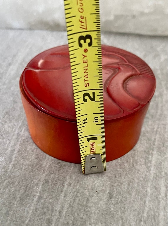 Authentic 1920s Art Deco Carved Bakelite Vintage … - image 4