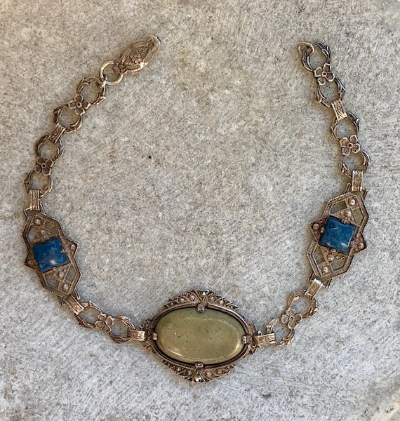 Circa 1920s Beautiful French Art Deco Ornate Ster… - image 1