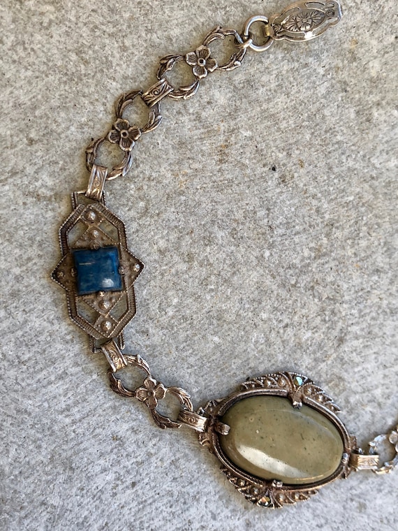 Circa 1920s Beautiful French Art Deco Ornate Ster… - image 3