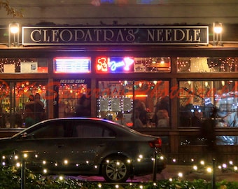 Cleopatra's Needle Jazz Club - photographic image of an iconic New York City jazz club