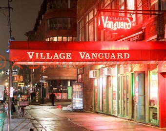 The Village Vanguard - photographic image of an iconic New York City jazz club