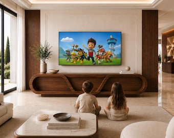 Nussbaum TV Möbel – Skulpturale Moderne Konsole, Handgefertigtes Luxus Möbel