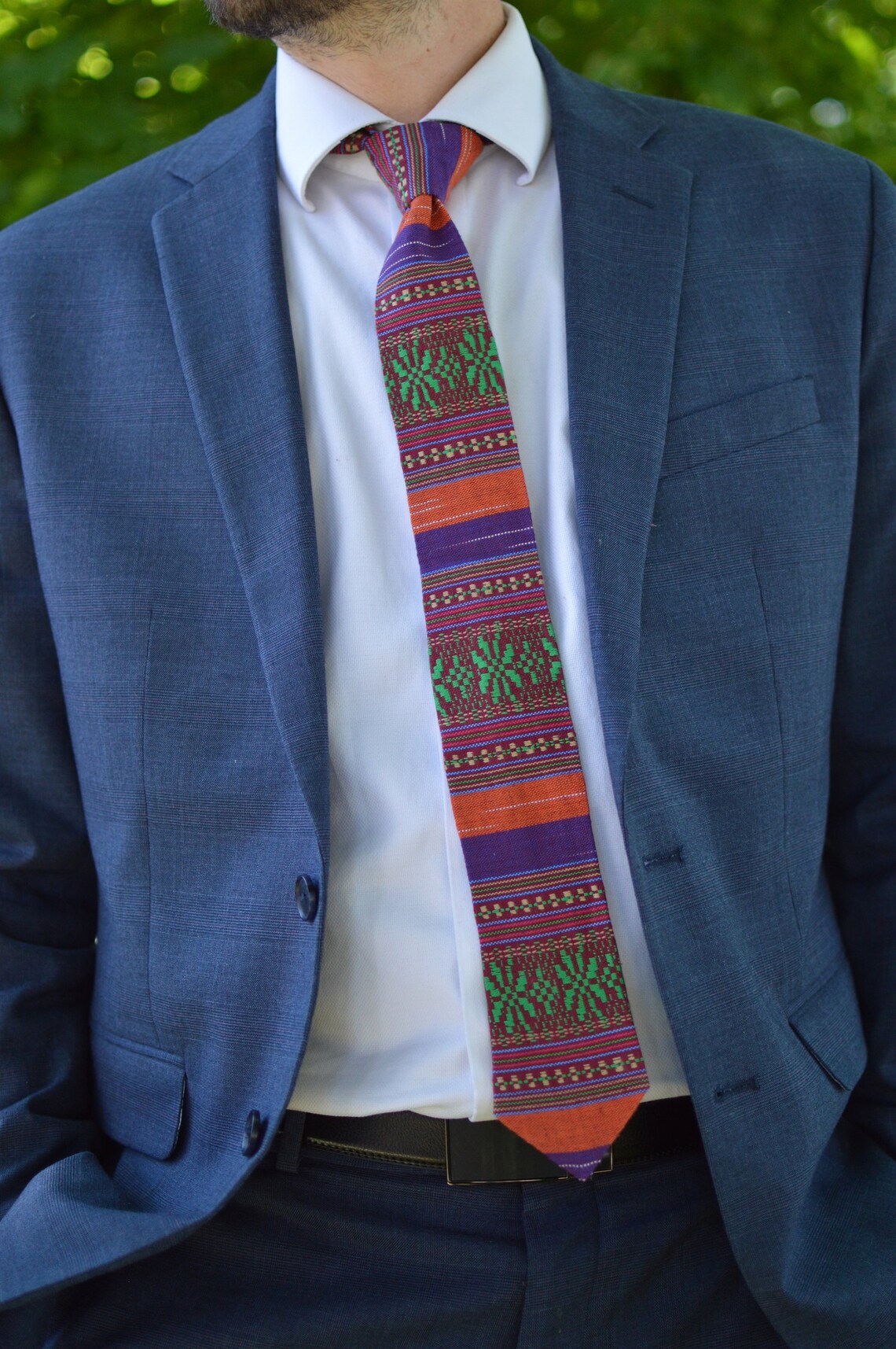 Men's Dress Tie. Standard Size. Made in Guatemala From Etsy