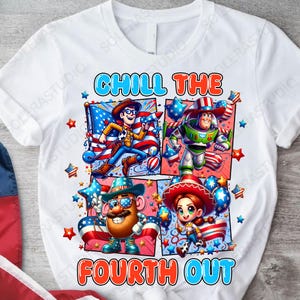 Chill The Fourth Out Cartoon Toys  Movie 4th Of July Png,  Independence Cartoon Png, 4th Of July Png, America Cartoon Png