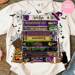 Halloween Filme VHS Png, Hexe Halloween Geschenk, Halloween 90er Jahre VHS Kassetten, Halloween Design Png, 90er Jahre Halloween Png, 90er Jahre VHS Png