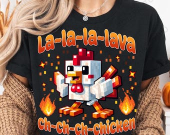 Lava Chicken Movie Png, Game Character Png, Boy Funny Shirt Png, Gamer Chicken Png, Funny Riding Chicken Png, Cute Gaming Png