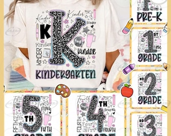 CUSTOM Teacher Bright Bundle Png, Back To School Png, Teacher Aesthetic Png, Popular Now Png, Trendy Now Kids Png, Teacher Png, Digital File