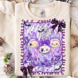 Cute Spooky Doll Monster Characters Png, Halloween Ghost Neon Png,Cute Boo Ghost Coquette Png, Monster Doll Horror Png, Doll Halloween