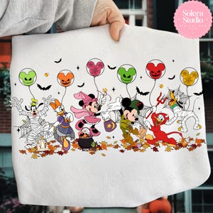 Halloween Cartoon PNG: Maus & Freunde - Süßes oder Saures (Digitale Datei)