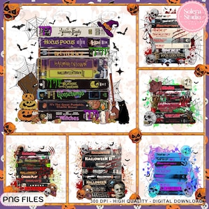 BUNDLE Halloween Filme VHS Png, 90er Jahre Stil Halloween Png, Killer Friends Png, 90er Jahre Halloween Png, VHS Tapes Halloween