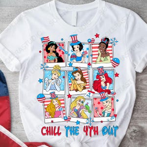 Cartone animato Chill The 4th Out Princess Png, Cartone animato Independence Png, 4 luglio Png, Cartone animato America Png