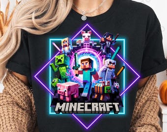 Películas en tendencia (PNG), Personajes principales de películas (PNG), Foto grupal estilo caricatura (PNG), Camiseta de personaje de juego, Camiseta de equipo de jugadores de píxeles (PNG)