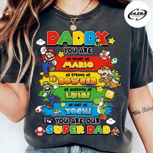 Funny Super Daddio Png, Best Dad Ever Png, Super Cartoon Character Png, Father's Day Gift, Super Dad Png, Super Gamer Dad Png, Digital File