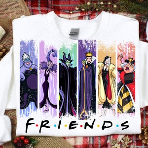 Bad Witches Club Png: Retro Halloween Villains (Instant Download)