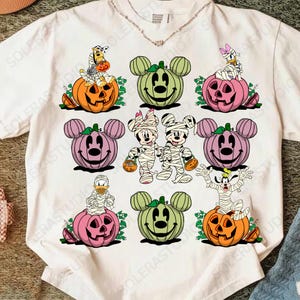 Halloween Maus Und Freund Png Sublimation, Halloween Cartoon Png, Gruselige Jahreszeit Png, Süßes Oder Saures Png, Gruseliges Halloween Png Design