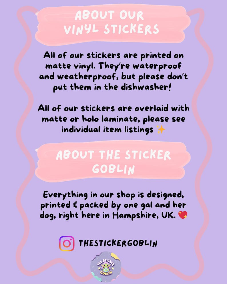 Lily Allen Lyric Sticker | Holographic Pink Cloud Decal image 4