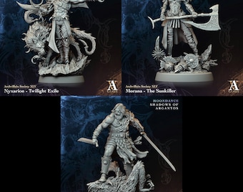 Morana Sonnenschlächter Miniatur: Archvillain Games D&D Model