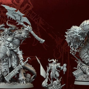 Gorefiend of Koth, Slayfiend of Koth, Gore Serpent of Koth | Hordes of Wrath - Rites of the Frontier | Archvillain Games