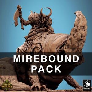 Pack Mirebound Crawler | Pit of Pestilence | Base: 90x52mm | Rescale Miniatures