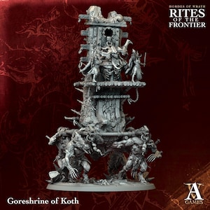 Goreshrine of Koth | Hordes of Wrath - Rites of the Frontier | Archvillain Games | Base: 100mm & 150mm