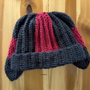 Bunny Ear Customizable Animal Ear Crochet Beanie