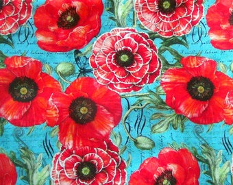 Destash Fabric Sale [5 - One yard ea. Floral Flowers theme New Cotton Cloth Material Sewing Quilting Shop Quality COLORFUL Lot of Fabric {F}