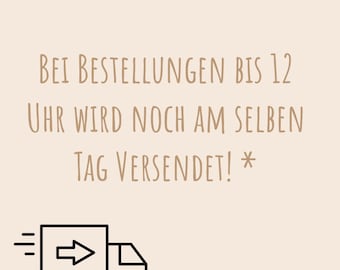 Express Bearbeitung + schneller Versand für Artikel aus meinem Shop