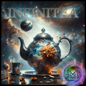 Teiera in vetro, scena di teiera da collezione, Infinitea