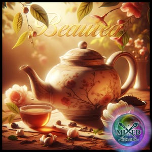 Teiera bianca, scena di teiera da collezione, Beautea