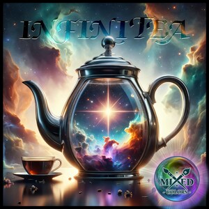Teiera in vetro, scena di teiera da collezione, Infinitea