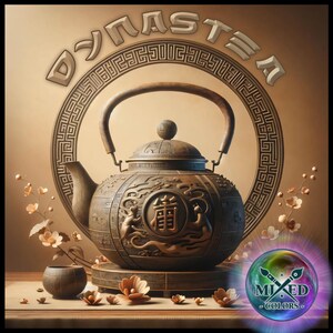 Teiera asiatica in argilla, scena di teiera da collezione, Dynastea